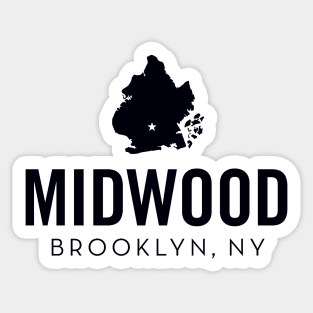 Midwood Sticker